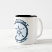 Southport. ツートーンマグカップ (正面右)