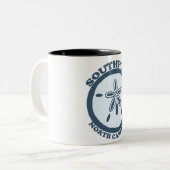 Southport. ツートーンマグカップ (正面左)