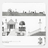 Southport: 上部台地のセクションそして詳細 スクエアシール (正面)