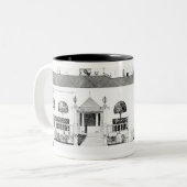 Southport: 上部台地のセクションそして詳細 ツートーンマグカップ (正面左)