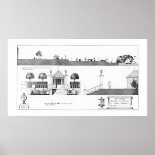 Southport: Section and Details of Upper Terrace an ポスター