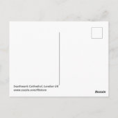 Southwark Cathedral, London UKポストカード ポストカード (裏面)