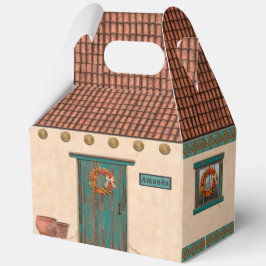 Southwest Adobe and Terracotta Tile House Design フェイバーボックス