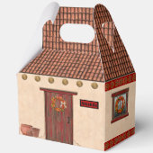 Southwest Adobe and Terracotta Tile House Design フェイバーボックス (正面)