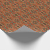 Southwest American Indian Inspired Art Pattern ラッピングペーパー (角)