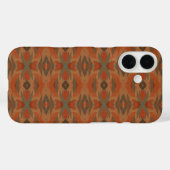 Southwest American Indian Inspired Art Pattern Case-Mate iPhoneケース (裏面 (横))