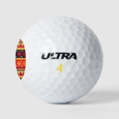 Southwest Blanket Pattern Golf Balls ゴルフボール (ロゴ)