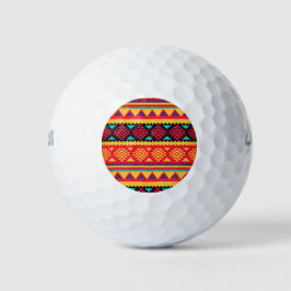 Southwest Blanket Pattern Golf Balls ゴルフボール