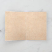 Southwest Chile Ristra Wreath on Rustic Green Door カード (内部)