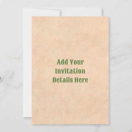 Southwest Chile Wreath Rustic Door Flat Holiday 招待状 (裏面)