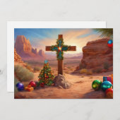 Southwest Christmas Card Personalized シーズンカード (正面/裏面)