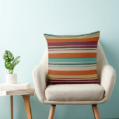 Southwest Decor Fall Shades Stripes  クッション (椅子)