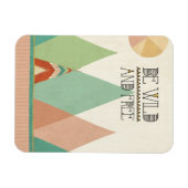 Southwest Geo II|野生で自由 マグネット (横)