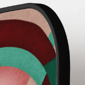 Southwest Geometric Symphony Midecentury Abstract ピックルボールラケット (左詳細)