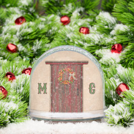 Southwest Holiday Chile Wreath Door Personalized