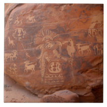 Southwest Native American Petroglyh 