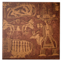Southwest Native American Petroglyh 