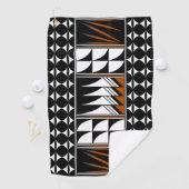 Southwest Native Feather Blessing ゴルフタオル (インサイチュ)