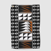 Southwest Native Feather Blessing ゴルフタオル (正面)