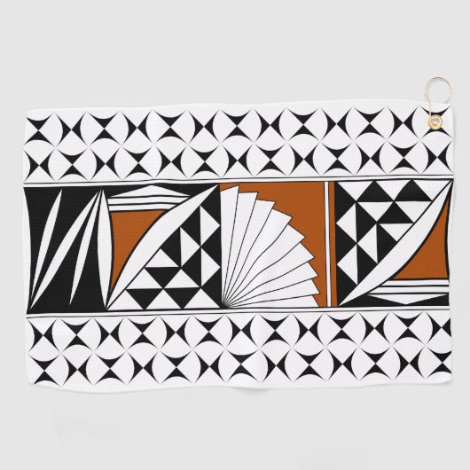 Southwest Native Sunrise ゴルフタオル (横)