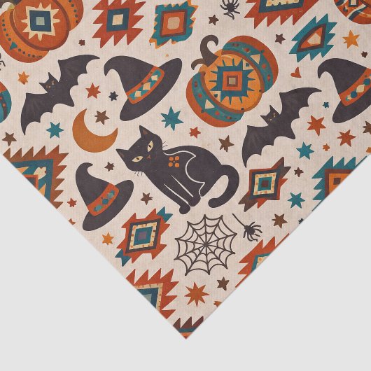 Southwest Orange Pumpkin Halloween  薄葉紙 (詳細)