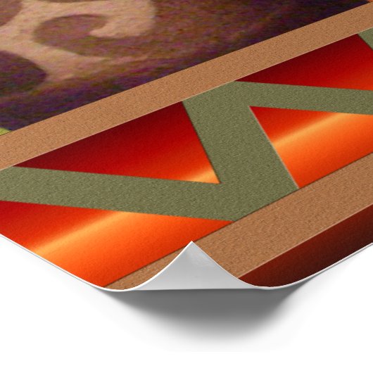 Southwest Pottery Poster ポスター (角)