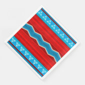 Southwest River Canyon Geometric Red Turquoise (コーナー)