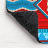 Southwest River Canyon Red Turquoise Personalized マウスパッド (コーナー)