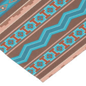 Southwest Style Geometric Cameron Gorge Design ミディアムテーブルランナー (コーナー)