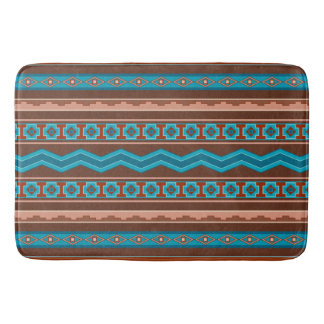 Southwest Style Geometric Cameron Gorge Design Lg バスマット