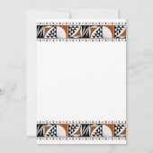 Southwest Sunrise 招待状 (裏面)