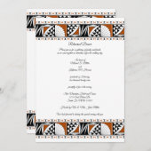 Southwest Sunrise 招待状 (正面/裏面)