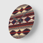 Southwest Tribal ラウンド壁時計 (傾斜)