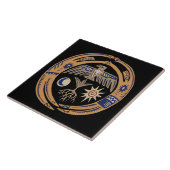 Southwest Tribal Rain Dance  タイル (側面)