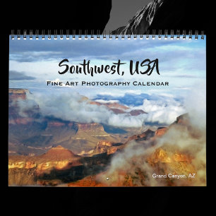 Southwest USA 美術写真 2026 カレンダー