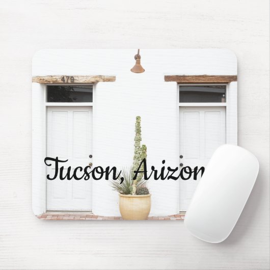Southwest White Entry マウスパッド (マウス)