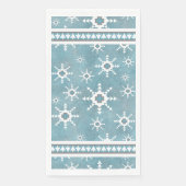 Southwest Winter Geometric Snowflakes & Pine Trees (正面)