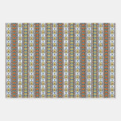 Southwest Yellow Swallowtail Butterflies Blue Sky ラッピングペーパーシート (正面3)