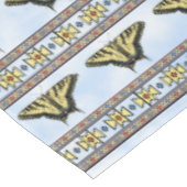 Southwest Yellow Swallowtail Butterflies Large テーブルクロス (アングル)