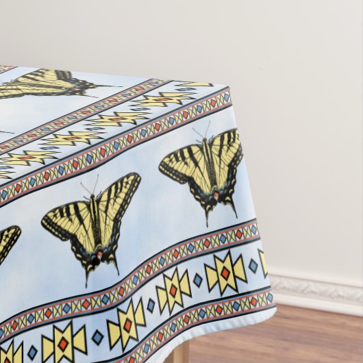Southwest Yellow Swallowtail Butterflies Large テーブルクロス (インサイチュ)