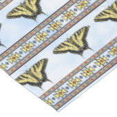 Southwest Yellow Swallowtail Butterflies Small テーブルクロス (アングル)