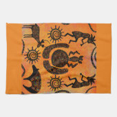 Southwestern Art キッチンタオル (横)