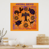 Southwestern Art ポスター (キッチン)