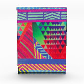 southwestern borders and triangles collage フォトブロック (正面)