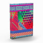 southwestern borders and triangles collage フォトブロック (左)