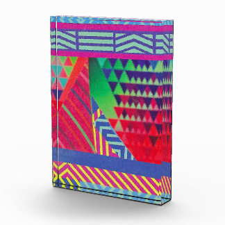 southwestern borders and triangles collage フォトブロック