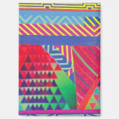 southwestern borders and triangles collage マグネット (正面)