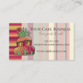 Southwestern Cactus Business Card 名刺 (正面)