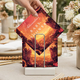 Southwestern Cowboy Boots Baby Shower スタンダードカクテルナプキン