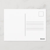 Southwestern Desert Canyon Sunset Postcard ポストカード (裏面)